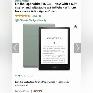 Agave green Kindle Paperwhite